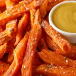 How to Make Sweet Potato Fries with Dipping Sauce First Image