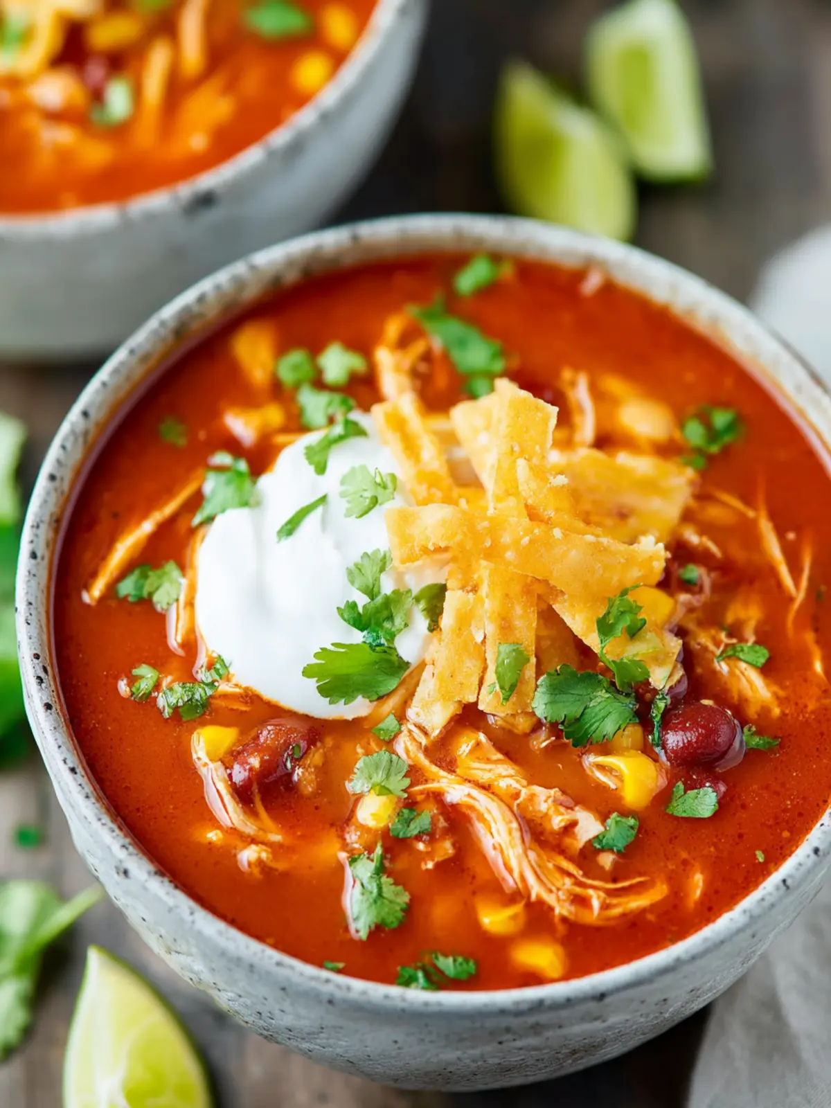 Chicken Enchilada Soup First Image