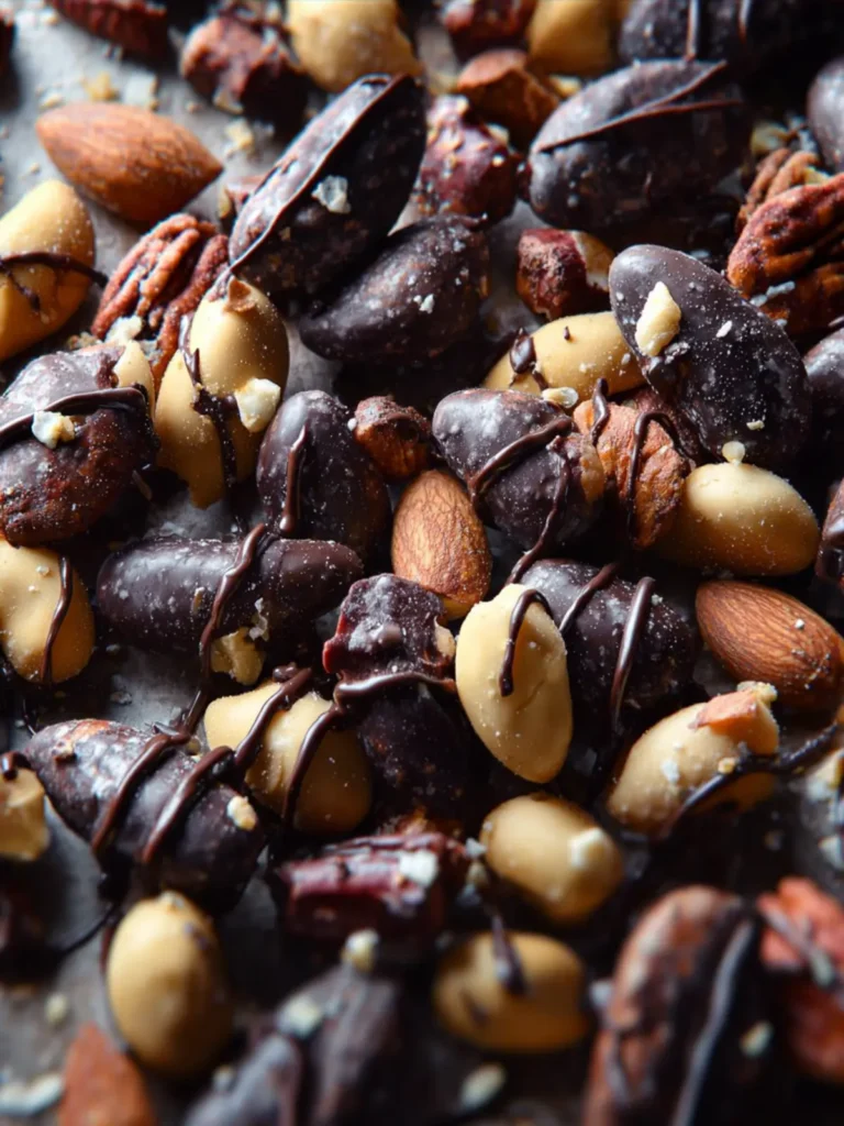 Chocolate Covered Nuts Recipe First Image