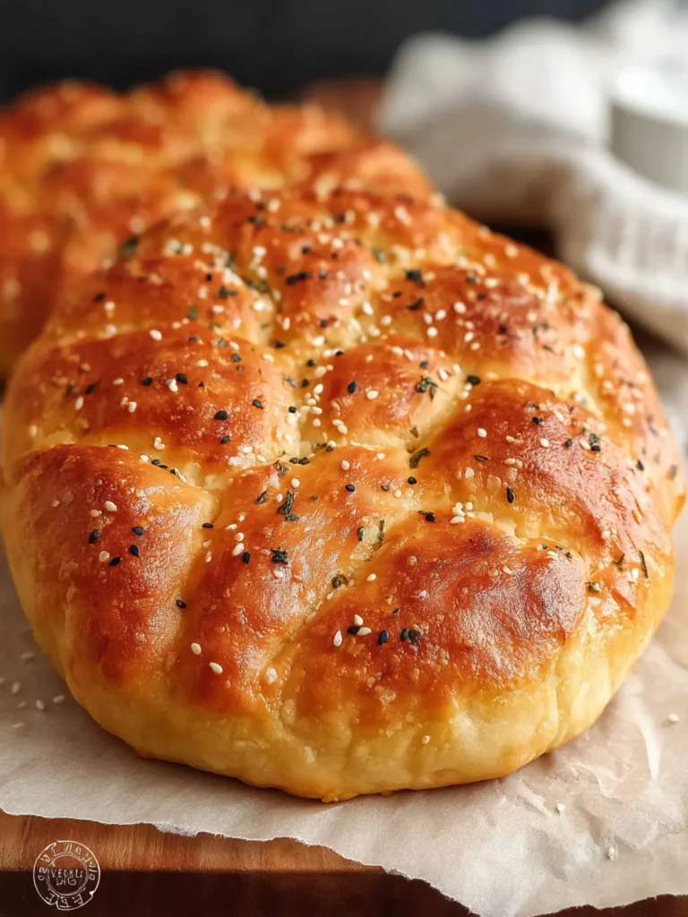 Turkish Ramadan Bread (Ramazan Pidesi) First Image