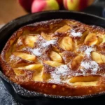 Fluffy Apple Cinnamon German Pancake for Cozy Mornings First Image