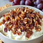 Whipped Goat Cheese Dip with Pecan Date Topping First Image