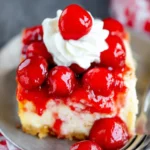 Easy Cherry Cheesecake Dessert First Image