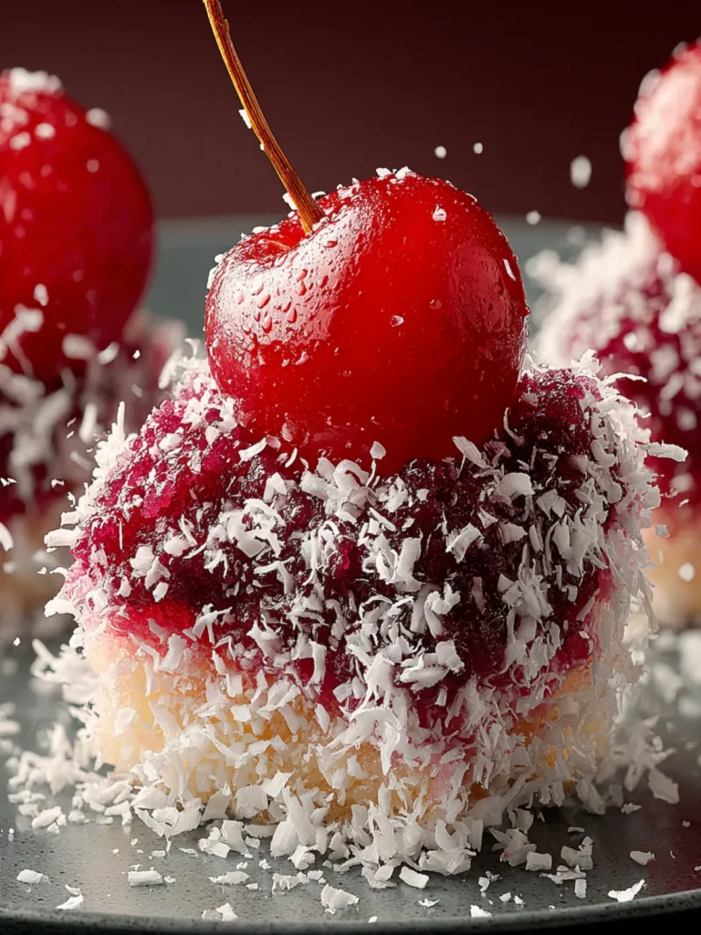 Cherry Coconut Treats First Image