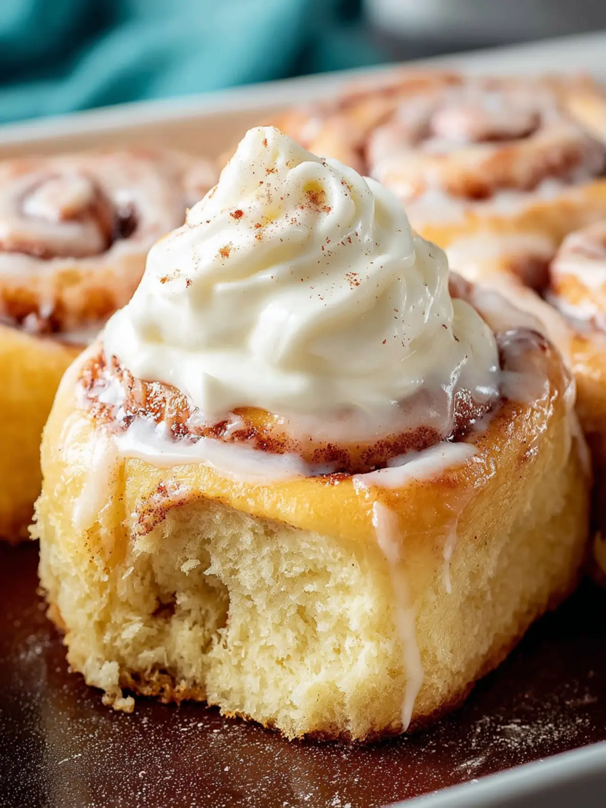 Sourdough Cinnamon Rolls First Image