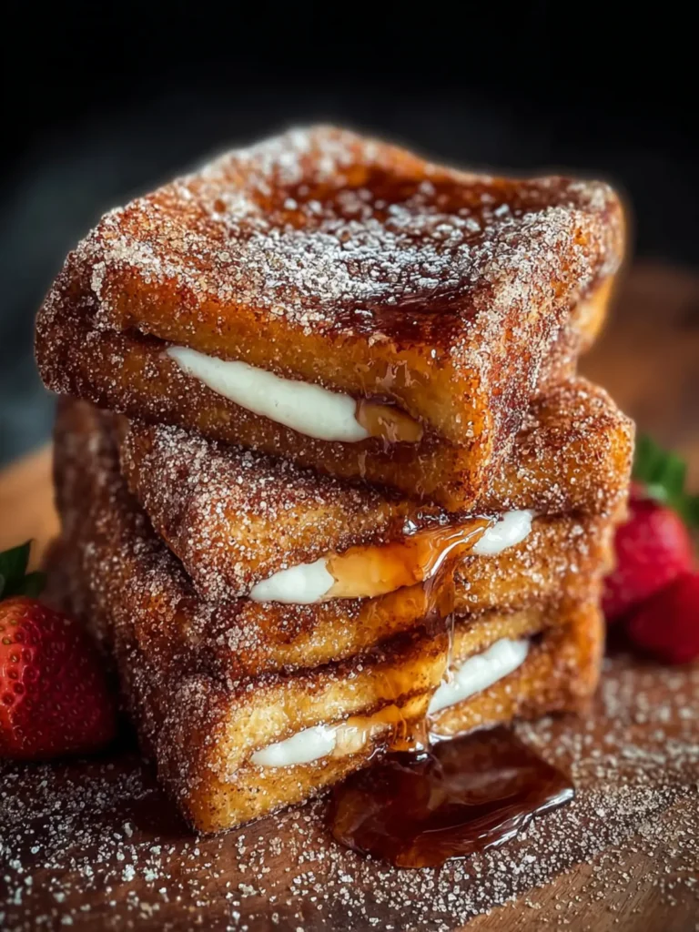 Churro Stuffed French Toast with Cinnamon Sugar Recipe Awaits! First Image