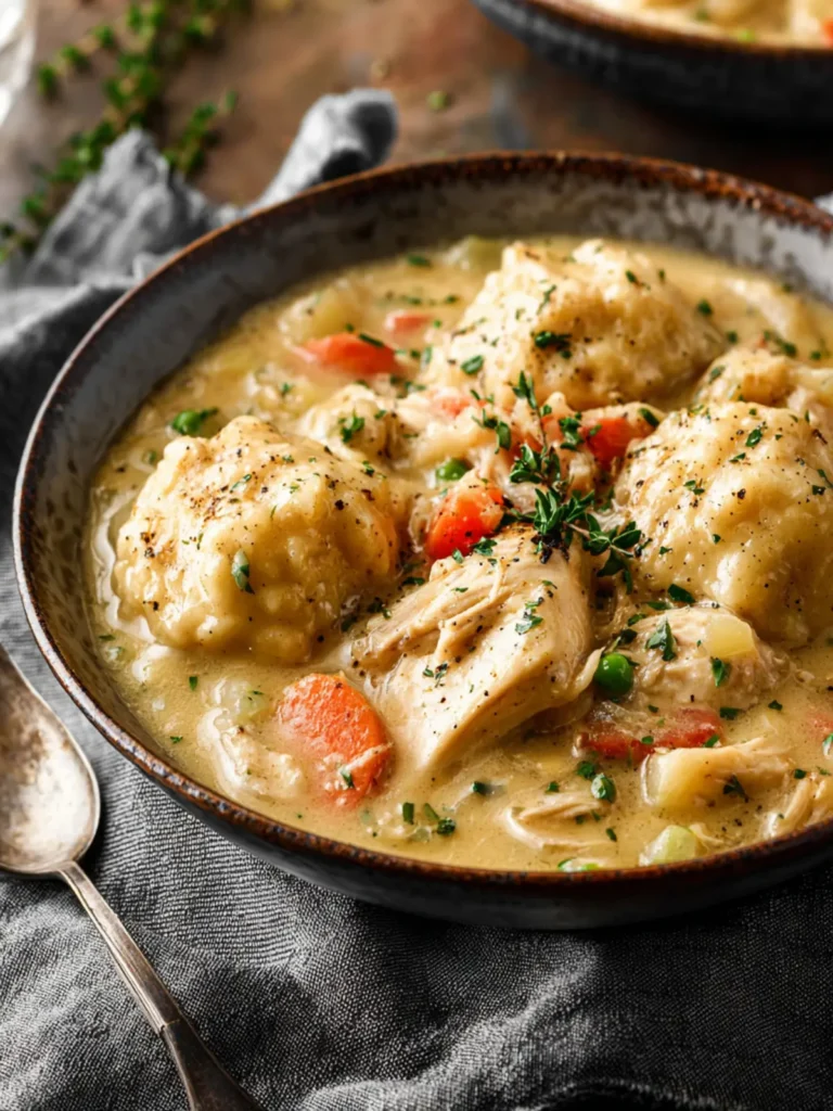 Chicken and Dumplings First Image