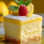 Irresistible Lemon Custard Cake First Image