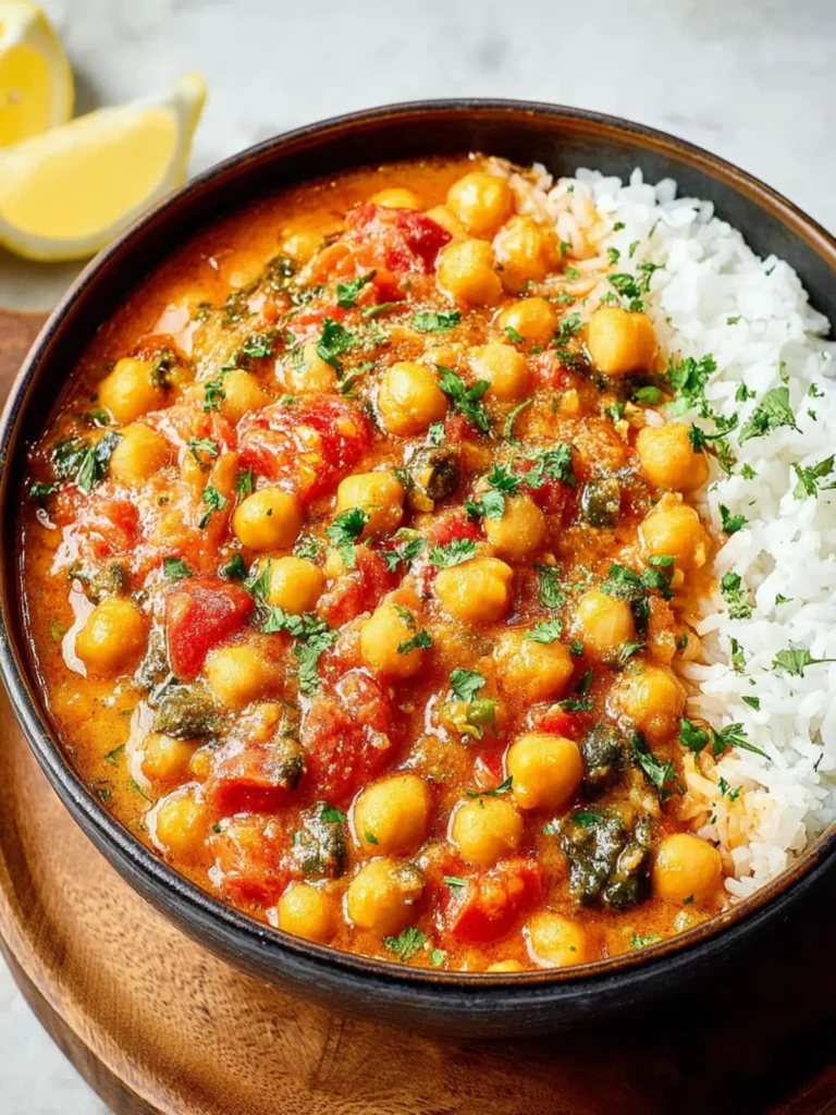 Cozy Chickpea Curry First Image