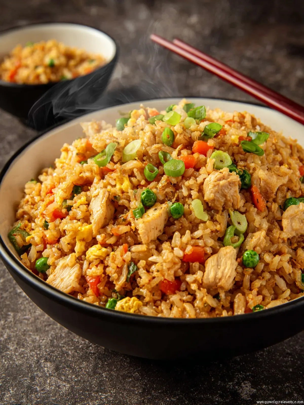 Easy Chicken Fried Rice Recipe First Image