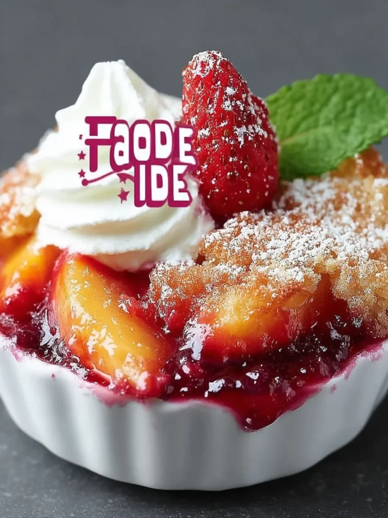 Melt-in-Your-Mouth Fresh Southern Peach Cobbler Recipe First Image