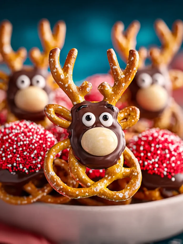 Whimsical Reindeer Pretzels: Festive Treats for Everyone First Image