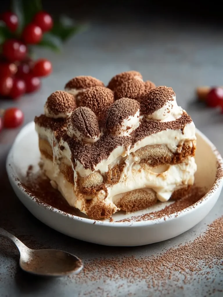 Easy Gingerbread Tiramisu Recipe for a Cozy Holiday Dessert First Image