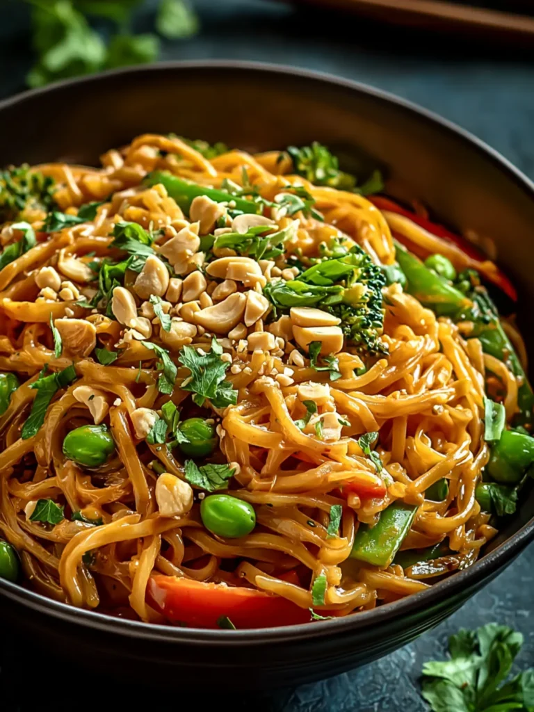 30-Minute One-Pot Peanut Noodle Stir Fry Recipe First Image