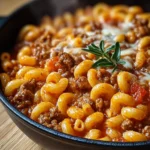 Cheesy One Pot Beefaroni for Effortless Family Dinners First Image