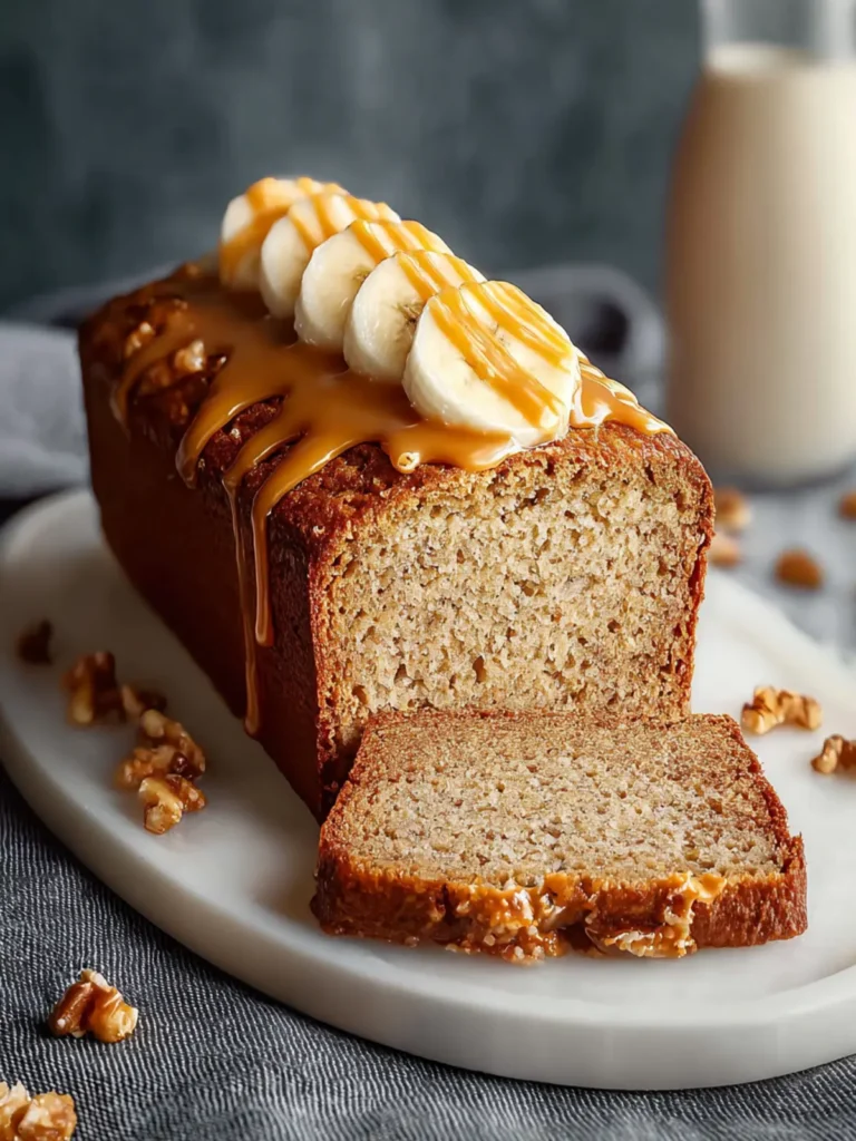 Irresistible Butterscotch Banana Bread First Image