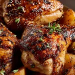 Super Easy Glazed Chicken Recipe First Image