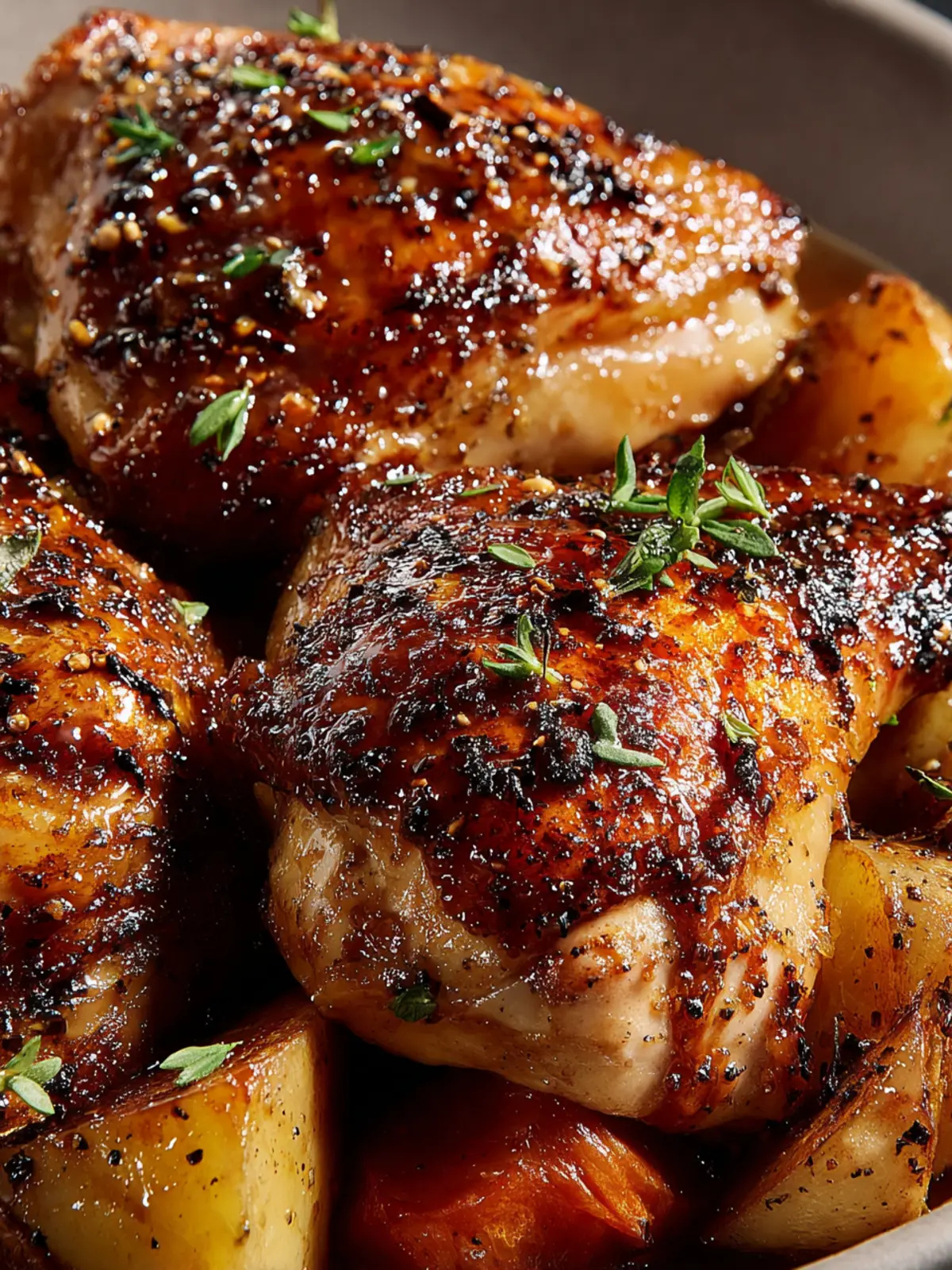 Super Easy Glazed Chicken Recipe First Image