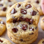 Salted Chocolate Chip Cookies First Image
