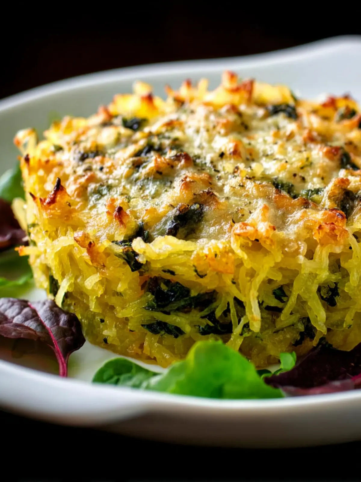 Spaghetti Squash au Gratin with Chard First Image