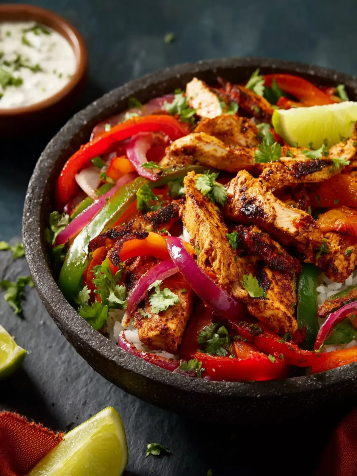 Chicken Fajita Bowls First Image