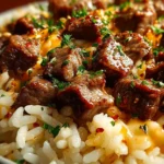 Best Garlic Butter Beef Rice First Image