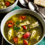 Chicken Pesto Soup (Instant Pot or Stovetop) First Image