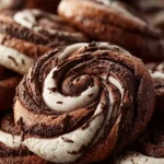 Chocolate Marshmallow Swirl Cookies First Image
