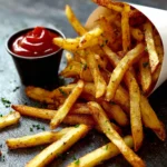 Easy Air Fryer Homemade Crispy French Fries First Image