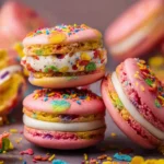 Fruity Pebbles Macarons First Image