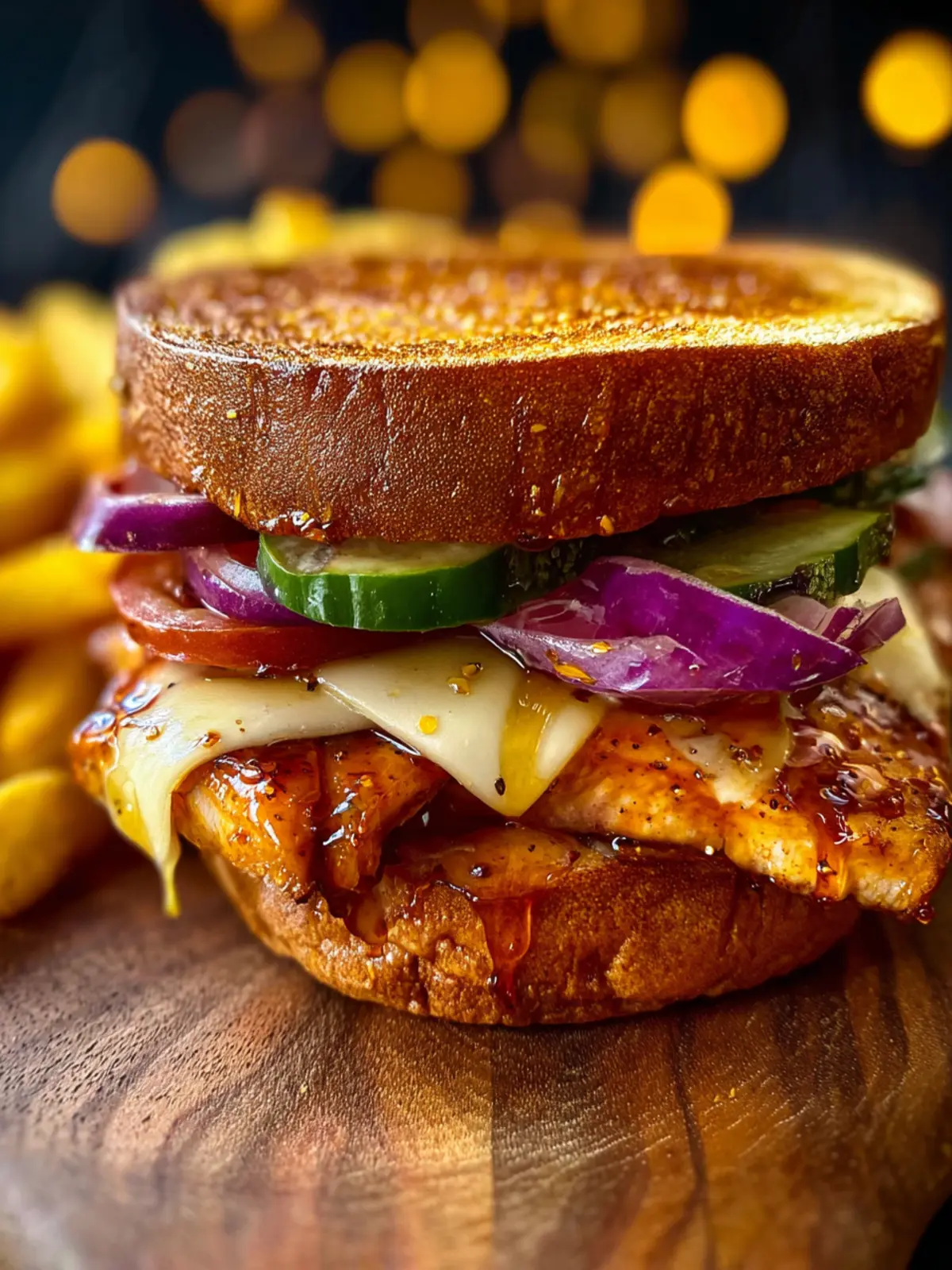 Hot Honey Chicken Sandwich First Image