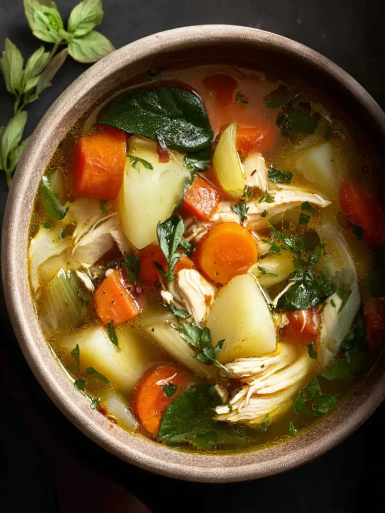 Nutritious Chicken Soup First Image