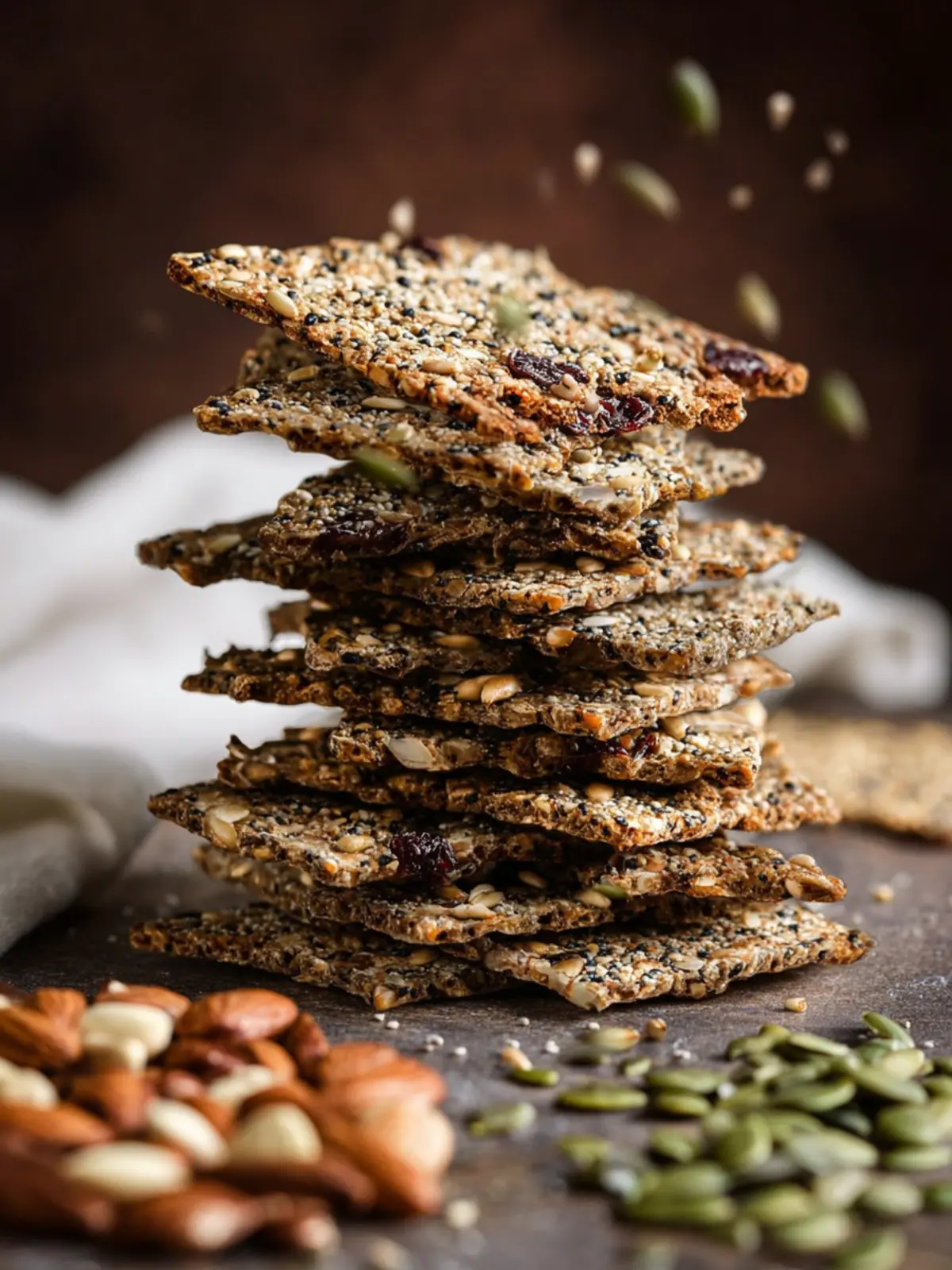 Rustic Seed Crackers First Image