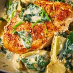 Spinach Artichoke Chicken First Image