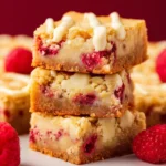 White Chocolate Raspberry Blondies First Image