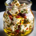Spicy Marinated Feta & Olive Jar (Bold, Briny & Addictively Easy) First Image