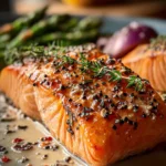 Irresistible Baked Boursin Salmon Recipe for Dinner Bliss First Image