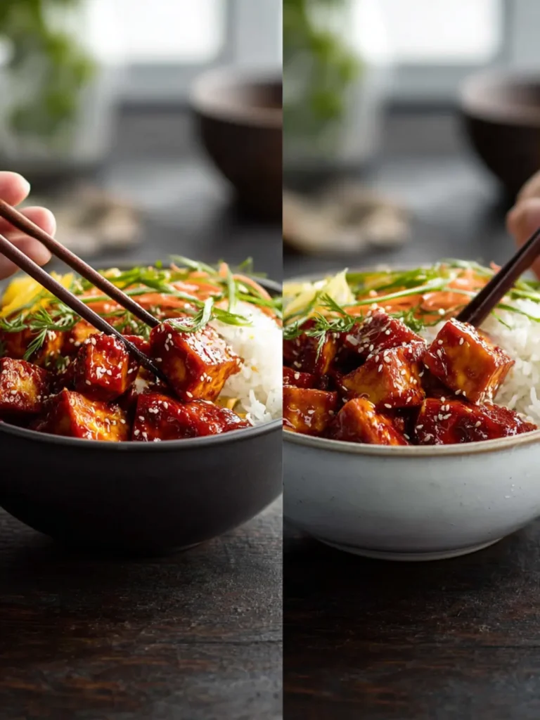 Easy Gochujang Korean Tofu Recipe First Image