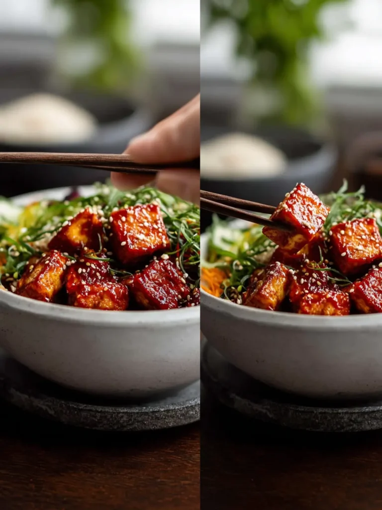 Easy Gochujang Korean Tofu Recipe First Image
