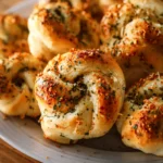 Garlic Knots with Biscuit Dough First Image