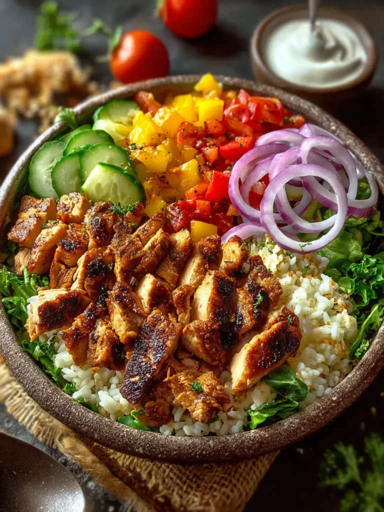 Irresistible Chicken Shawarma Bowl Recipe for Flavor Lovers First Image