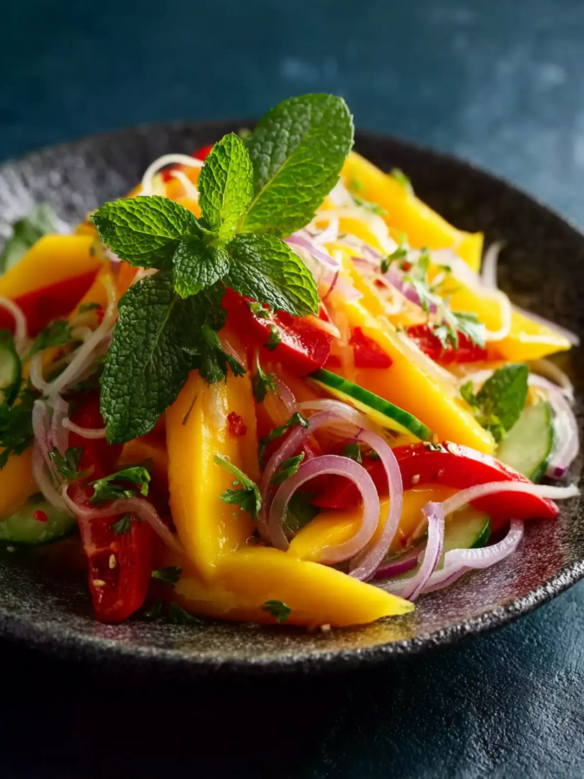 Mango Salad with Lime Dressing First Image