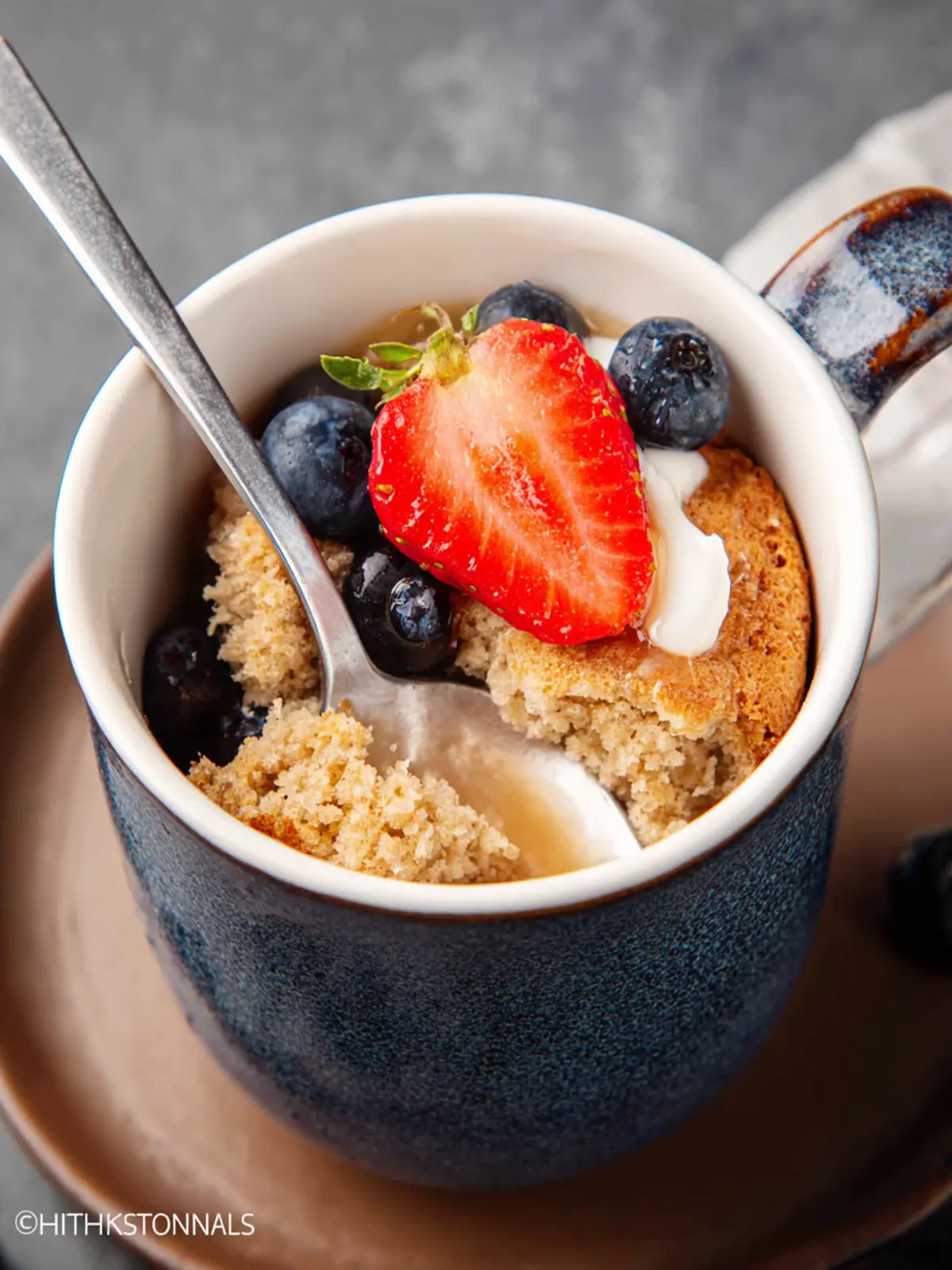 Oatmeal Mug Cake First Image