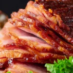 Slow Cooker Coca Cola Ham with Glaze First Image