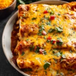 The Easiest 30-Minute Cheesy Chicken Enchiladas First Image