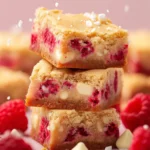 White Chocolate Raspberry Blondies First Image