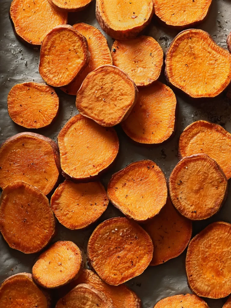 Baked Sweet Potato Slices First Image