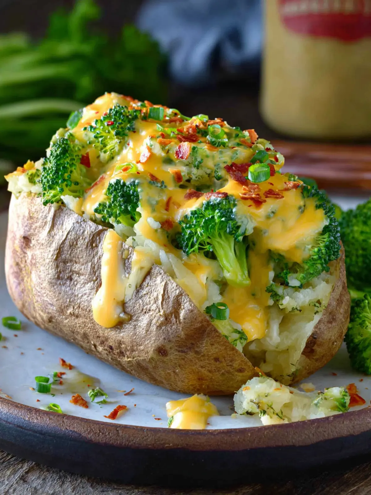 Broccoli Cheese Baked Potato First Image