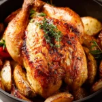Dutch Oven Roast Chicken First Image