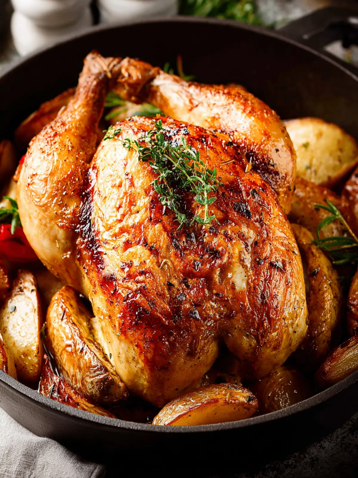 Dutch Oven Roast Chicken First Image